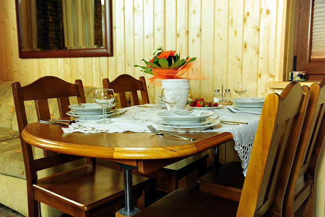 Year-round log cabins with fireplaces THE SEA AND LAKE - accommodation, sea Bałyckie - rest in Poland